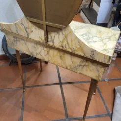 Tocador Art Déco, Pergamino, Mid-century, 50’s – Italia
