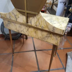 Tocador Art Déco, Pergamino, Mid-century, 50’s – Italia