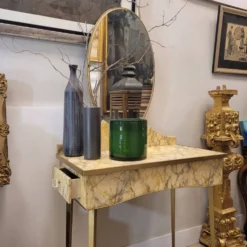Tocador Art Déco, Pergamino, Mid-century, 50’s – Italia