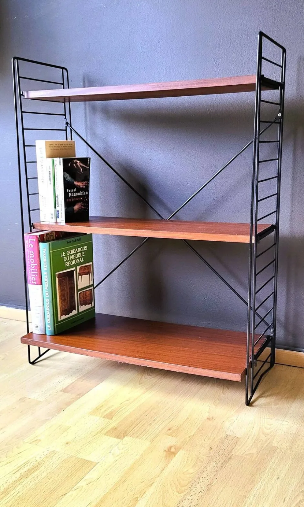 Tomado Teak édition Originale étagère à poser 60'70'