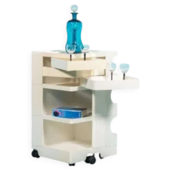 Tour de rangement Space Age Joe Colombo 70s, Chariot Bobi