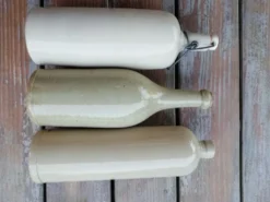 Trio de bouillottes en grès