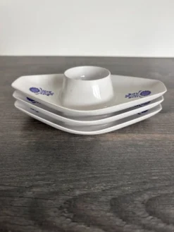 Trio de coquetiers vintage Kayser West Germany