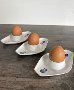 Trio de coquetiers vintage Kayser West Germany