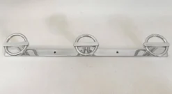 Triple patères Art Déco de Jean Royère Largeur 45 cm