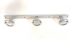Triple patères Art Déco de Jean Royère Largeur 45 cm