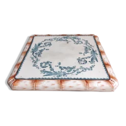 Trivet antique en porcelaine Français