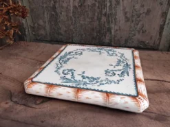 Trivet antique en porcelaine Français