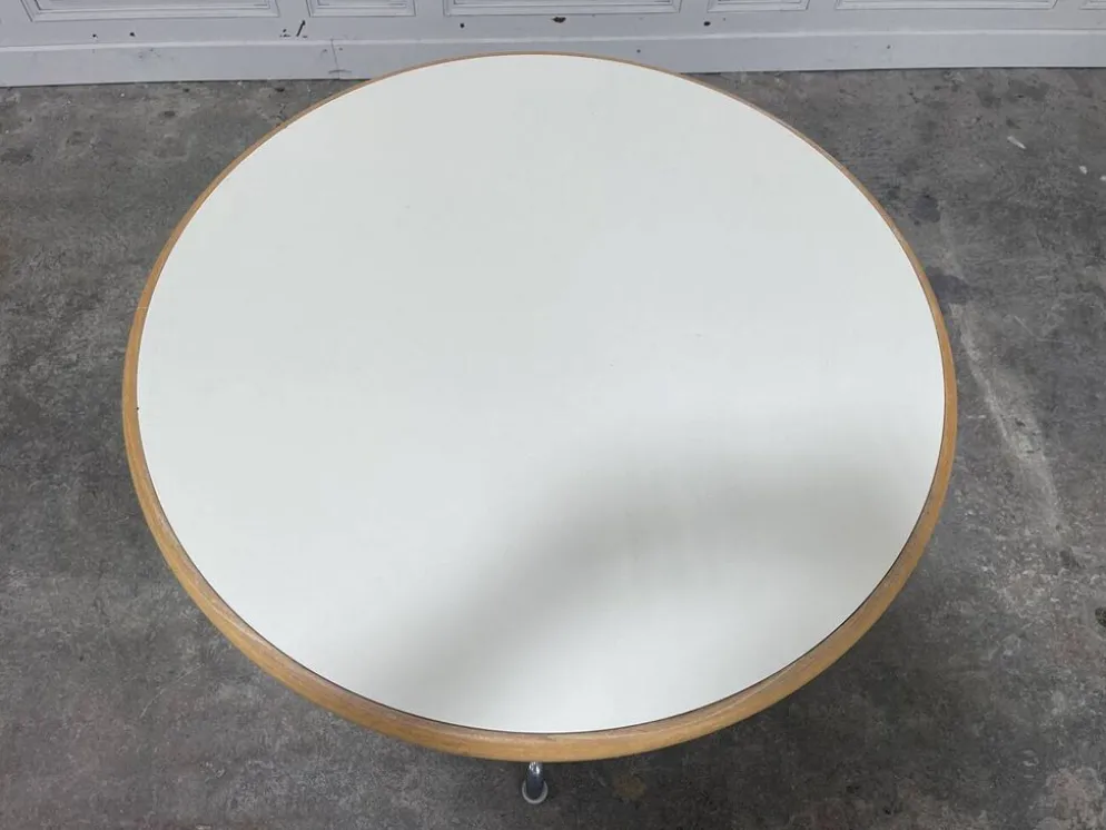 Trois tables bistrot Pierretti pour Castelli 1970