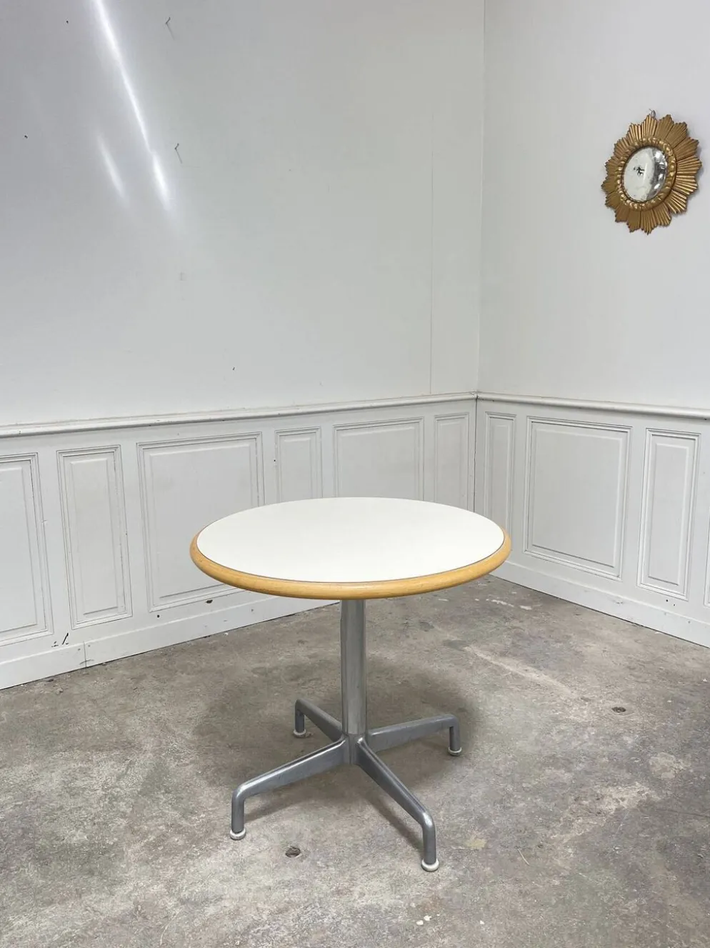 Trois tables bistrot Pierretti pour Castelli 1970