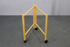 Trolley rond à deux niveaux en bouleau danois de Jens Quistgaard, Lazy Susan, années 1970.
