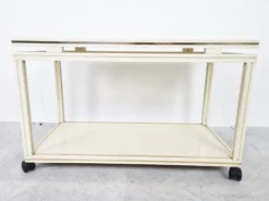 Trolley vintage par Pierre Vandel, années 1980