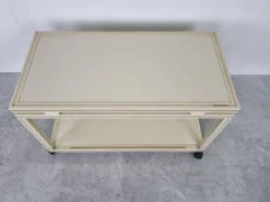 Trolley vintage par Pierre Vandel, années 1980