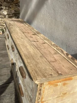 Très beau meuble de métier de magasin ancien avec 8 tiroirs