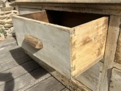 Très beau meuble de métier de magasin ancien avec 8 tiroirs