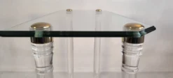 Très belle Console Vintage Années 80 DLG Roméo Réga