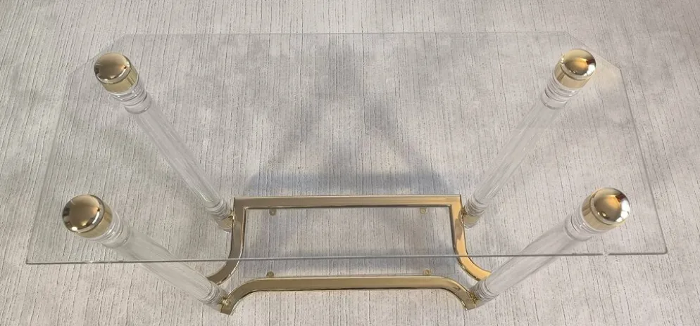 Très belle Console Vintage Années 80 DLG Roméo Réga