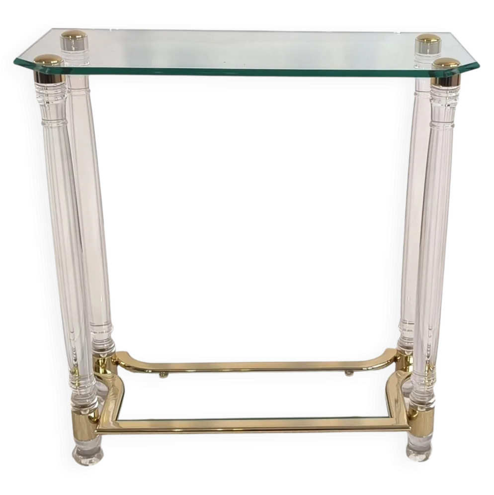 Très belle Console Vintage Années 80 DLG Roméo Réga