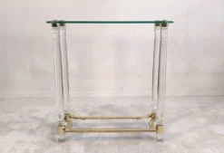 Très belle Console Vintage Années 80 DLG Roméo Réga
