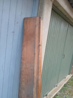 Très grande étagère/ casserolier ancien en bois