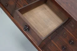 Très grand meuble d'apothicaire ancien en bois dur, vers 1900