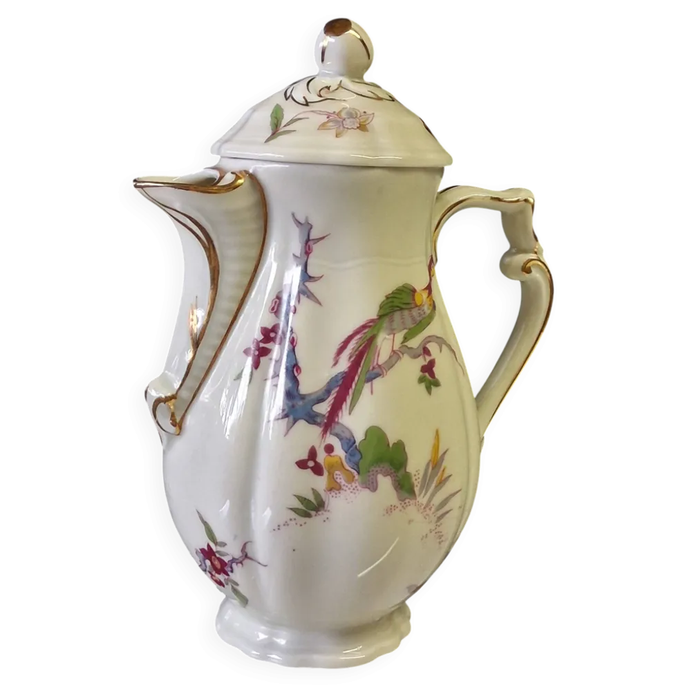 Très jolie cafetière en porcelaine de Limoges de chez Bernardaud modèle "Ch