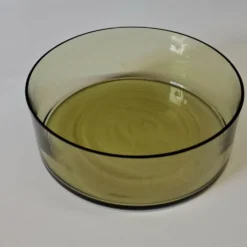 Très joli saladier en verre vintage en très bon état