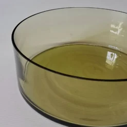 Très joli saladier en verre vintage en très bon état