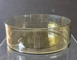 Très joli saladier en verre vintage en très bon état
