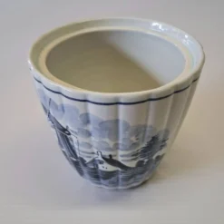 Très joli sucrier ou pot à moutarde de chez Delft Holland en faience en trè