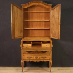 Trumeau italien en bois marqueté dans le style Louis XV
