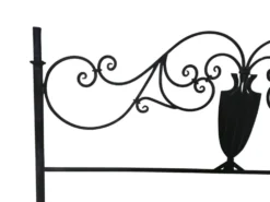 Tête de lit en fer forgé