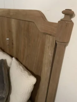 tête de lit en noyer