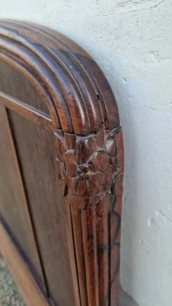 Tête de lit en palissandre art deco