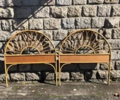 Tête de lit en rotin