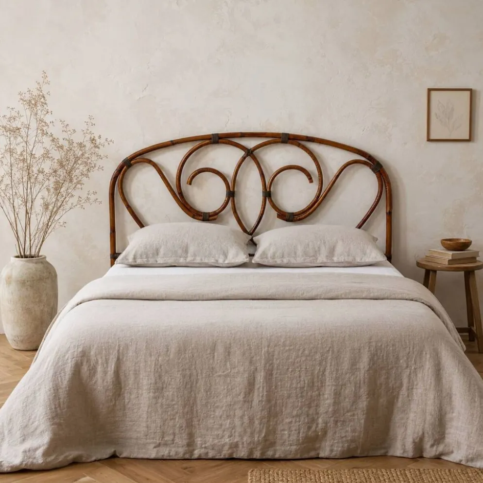 Tête de lit en rotin 145 cm