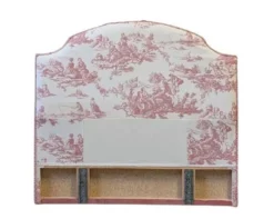 Tête de lit en toile de jouy