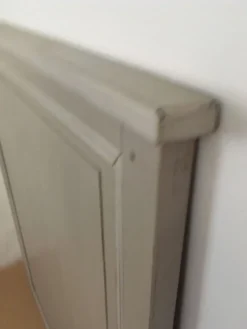 Tête de lit patinée