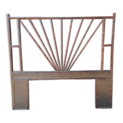 Tête de lit vintage en rotin 2 places 155 x 140 cm