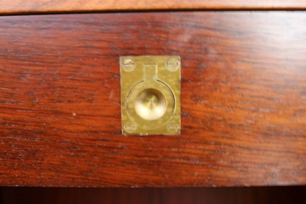 Un bar de capitaine Drylund 7712 vintage des années 50 en palissandre.