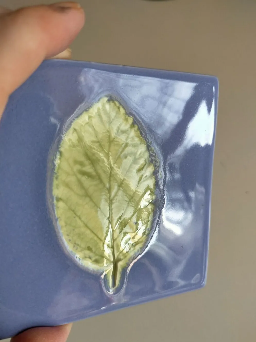 Un ensemble de deux dessous de plat