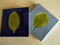 Un ensemble de deux dessous de plat