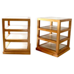 Une paire d'étagère par David Hicks (1929-1998), Angleterre,années 80.