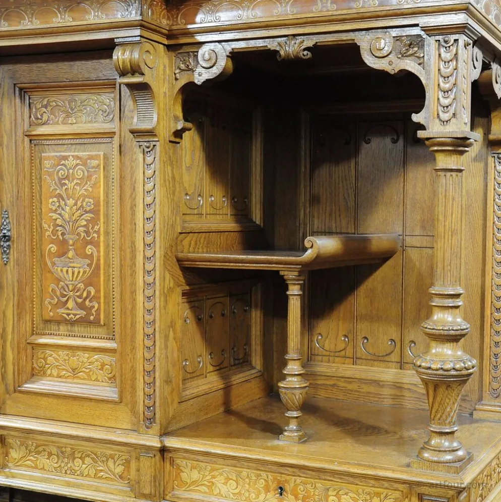 Un grand buffet par Bernhard Ludwig Vienne vers 1900