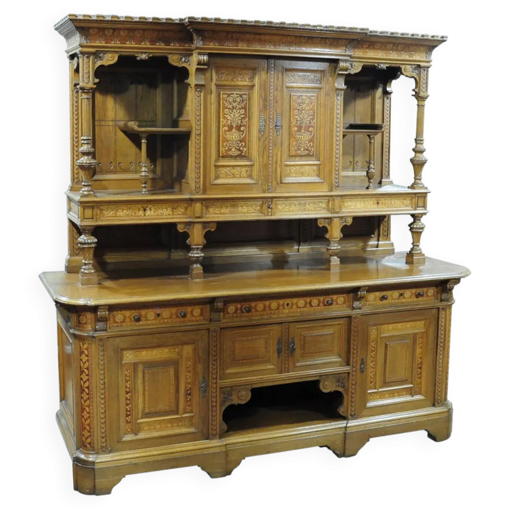 Un grand buffet par Bernhard Ludwig Vienne vers 1900