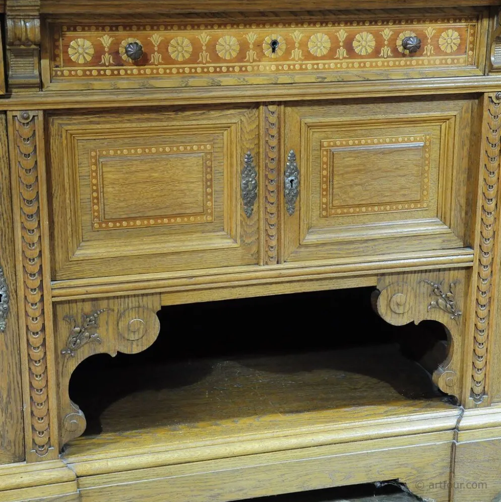 Un grand buffet par Bernhard Ludwig Vienne vers 1900