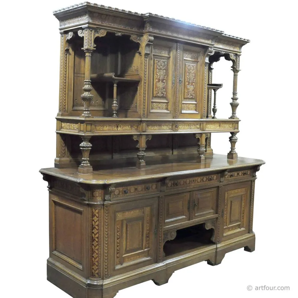 Un grand buffet par Bernhard Ludwig Vienne vers 1900