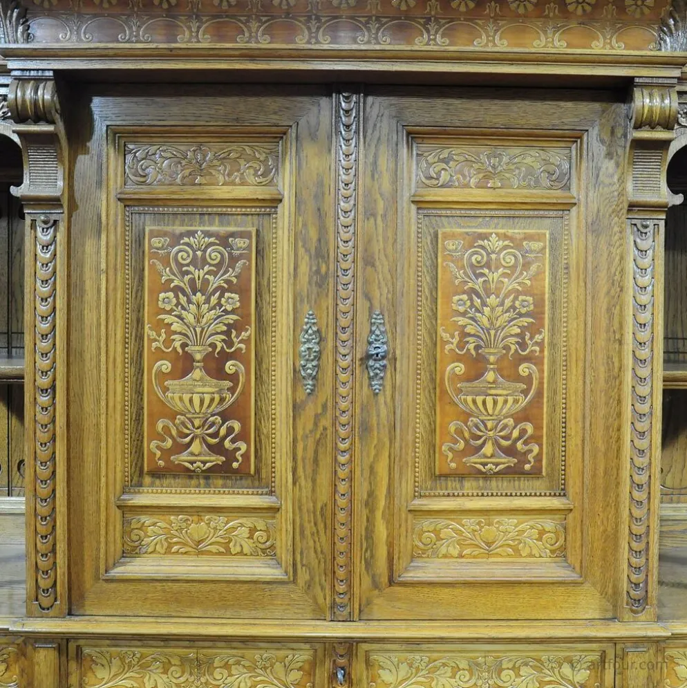 Un grand buffet par Bernhard Ludwig Vienne vers 1900