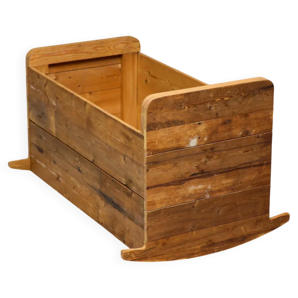 Unique rocking coat rack made from reclaimed wood by Piet Hein Eek.