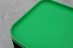 Unité de rangement verte Kartell Modèle 4970 par Anna Castelli Ferrieri, Italie 1970